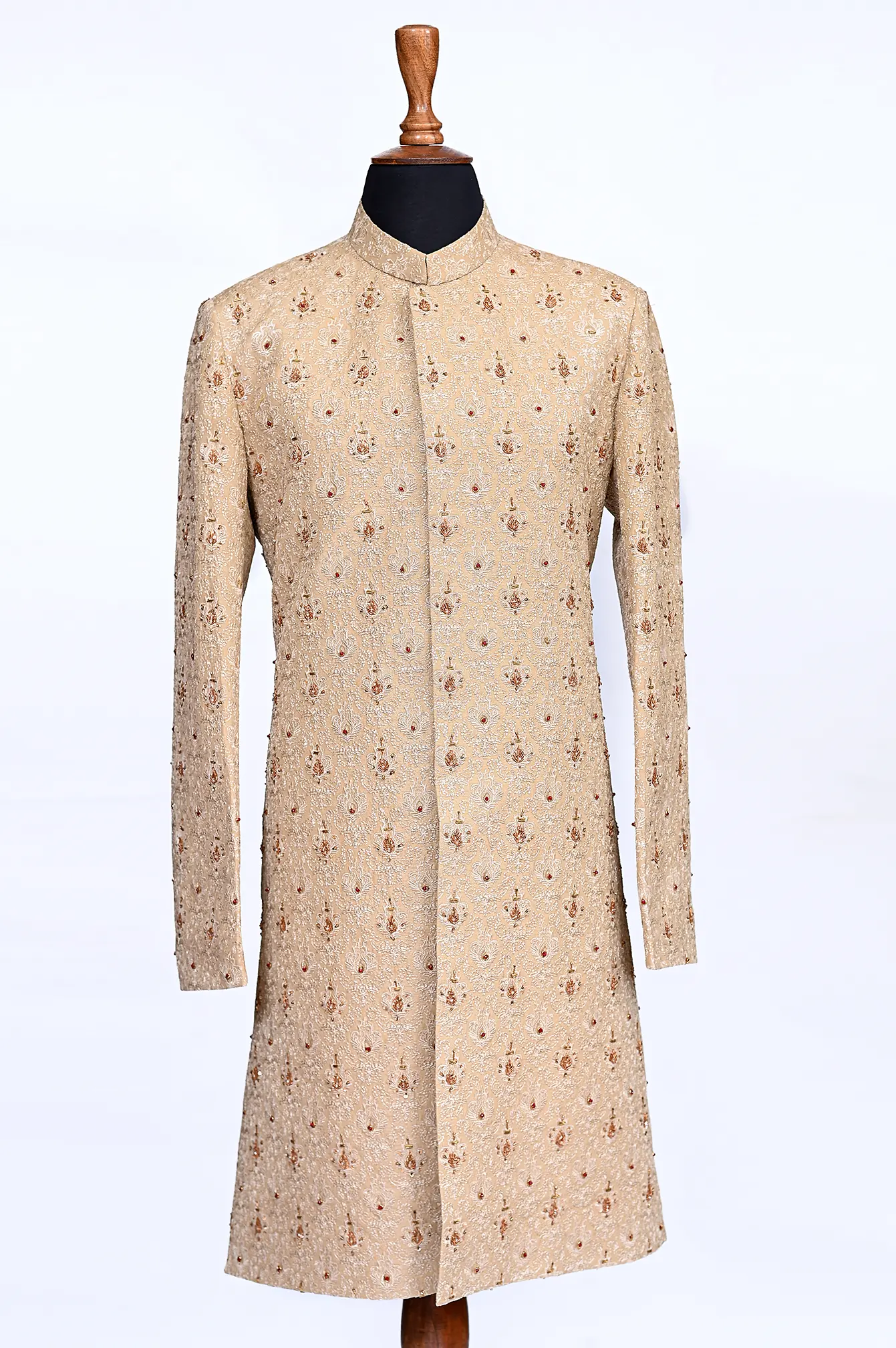 Desert Prince Brocade Sherwani - Image 4