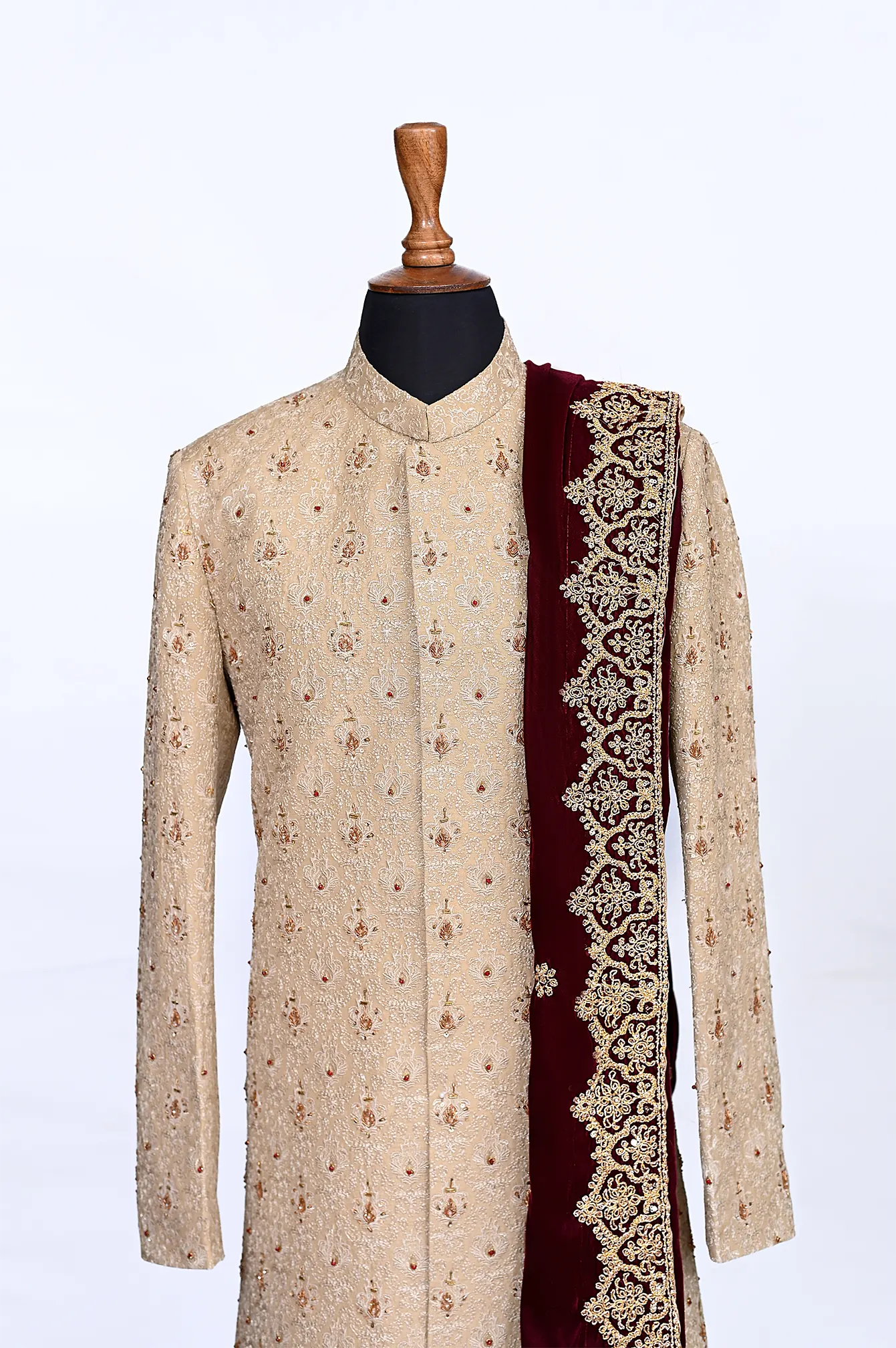 Desert Prince Brocade Sherwani - Image 2